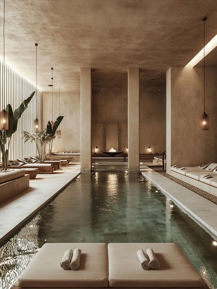 The hydrotherapy pool